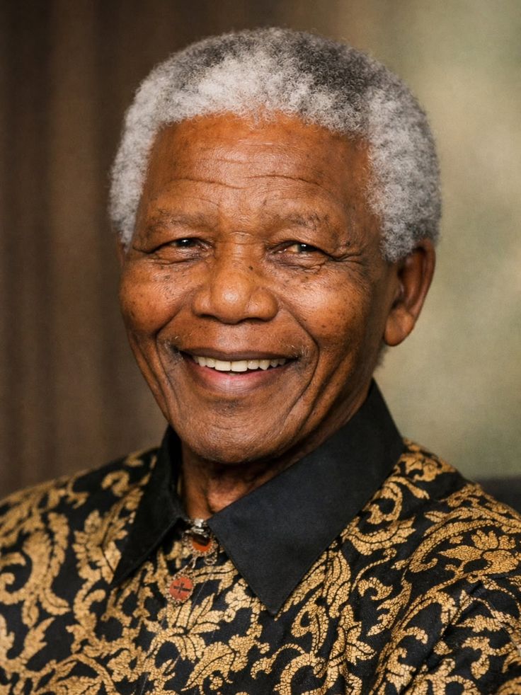Portrait de Nelson Mandela